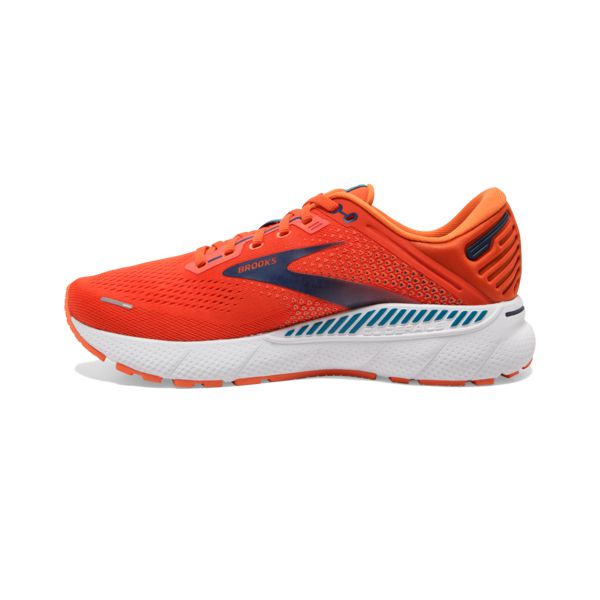 Brooks Adrenaline GTS 22 Men's Road Running Shoes Orange / Blue / White | USA-432051