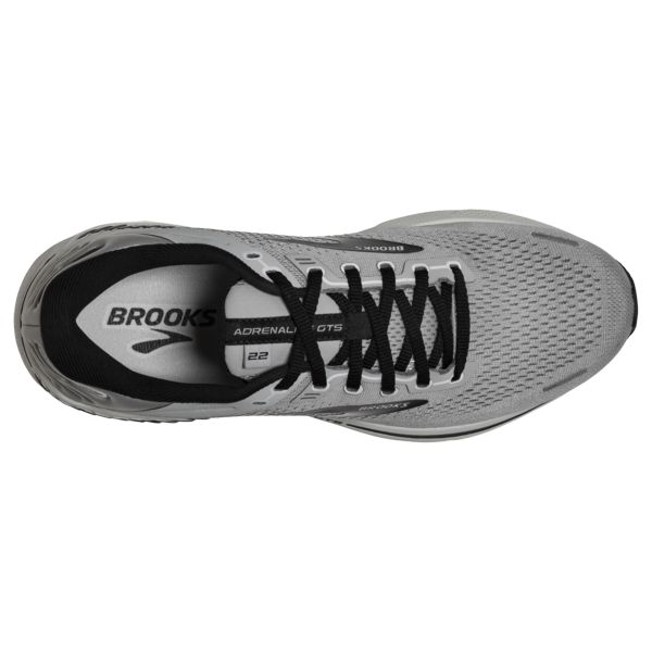 Brooks Adrenaline GTS 22 Men's Road Running Shoes Grey / Black | USA-729385