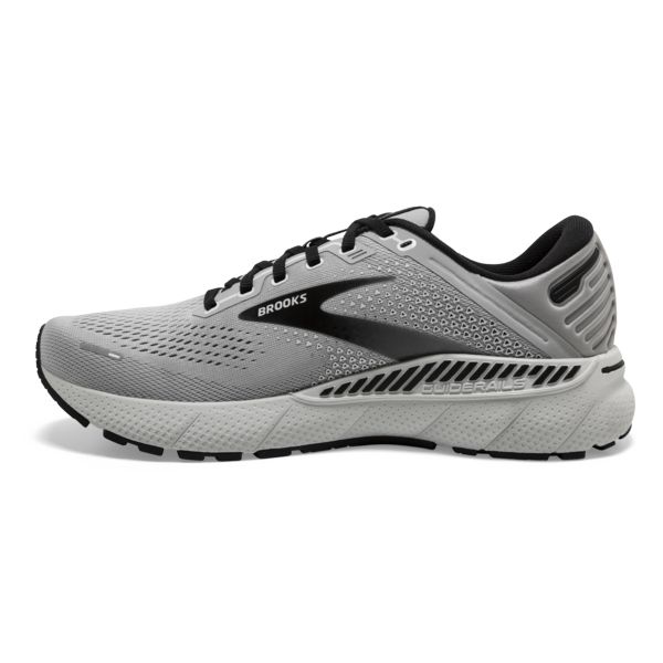 Brooks Adrenaline GTS 22 Men's Road Running Shoes Grey / Black | USA-729385