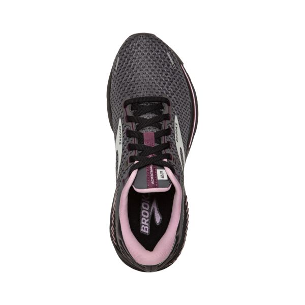 Brooks Adrenaline GTS 22 Women's Road Running Shoes Grey / Pink / White | USA-179648