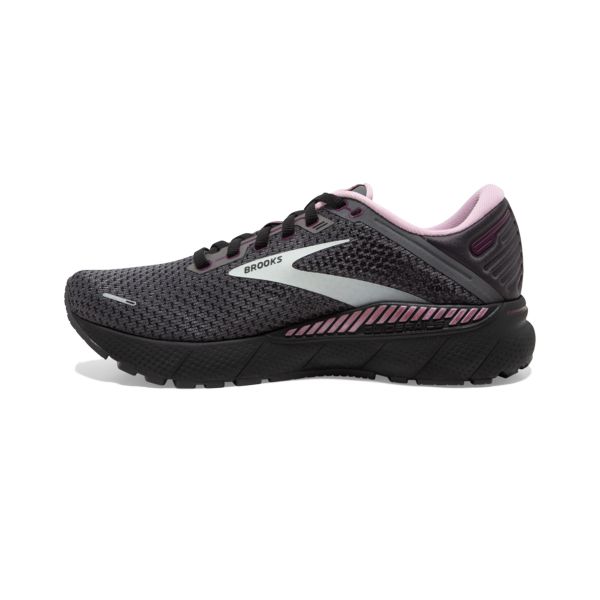 Brooks Adrenaline GTS 22 Women's Road Running Shoes Grey / Pink / White | USA-179648