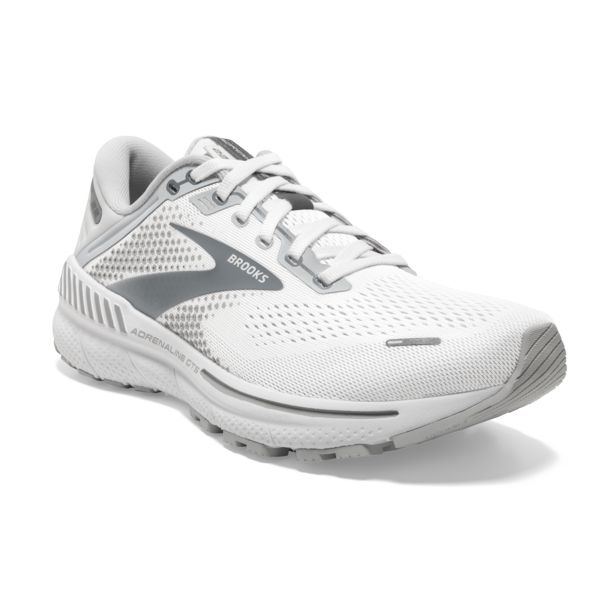 Brooks Adrenaline GTS 22 Women's Road Running Shoes White / Grey | USA-863419