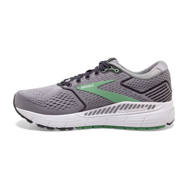 Brooks Ariel 20 Women's Road Running Shoes Grey / Black / Green | USA-231805