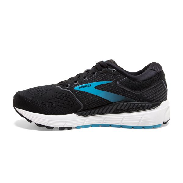 Brooks Ariel 20 Women's Road Running Shoes Black / Blue / White | USA-976420