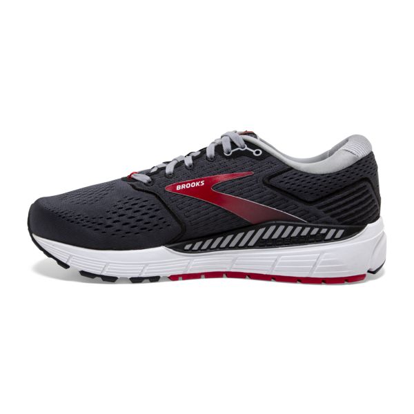 Brooks Beast 20 Men's Road Running Shoes Black / Red / White | USA-125068