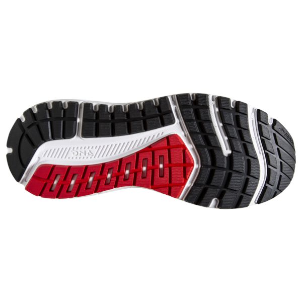 Brooks Beast 20 Men's Road Running Shoes Black / Red / White | USA-125068