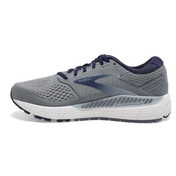 Brooks Beast 20 Men's Road Running Shoes Grey / Blue / White | USA-824173