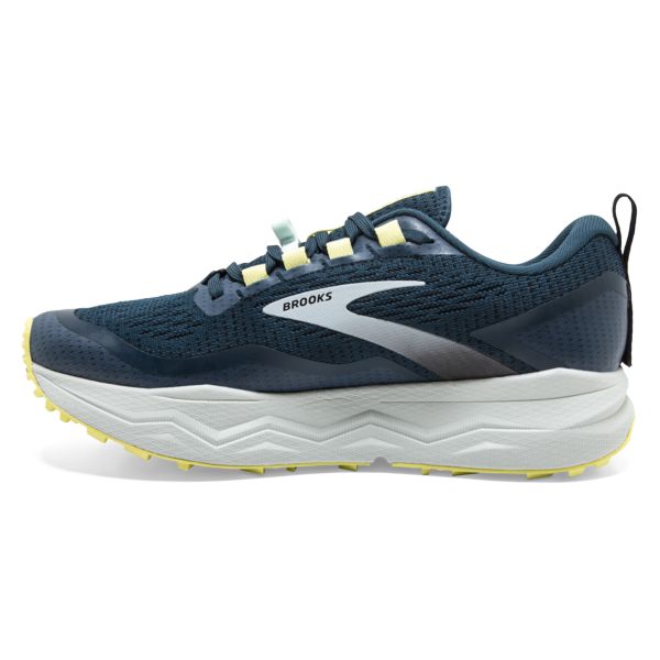 Brooks Caldera 5 Women's Trail Running Shoes Blue / Grey / Yellow | USA-658713