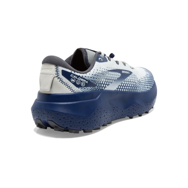 Brooks Caldera 6 Men's Trail Running Shoes Blue / White | USA-296184