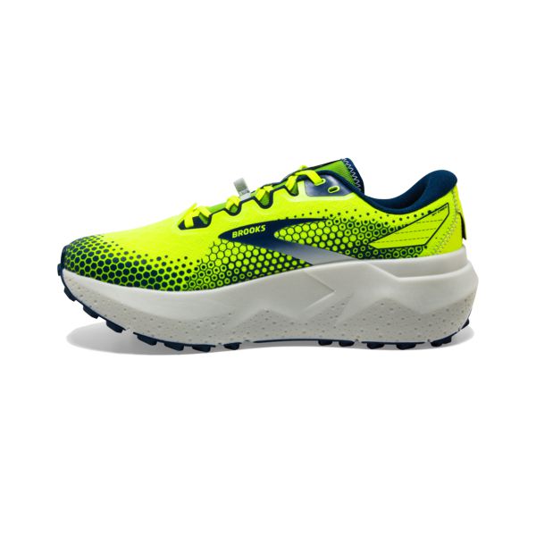 Brooks Caldera 6 Men's Trail Running Shoes Yellow / Green / White | USA-974318