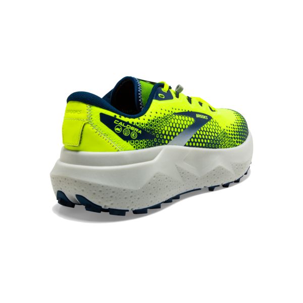 Brooks Caldera 6 Men's Trail Running Shoes Yellow / Green / White | USA-974318