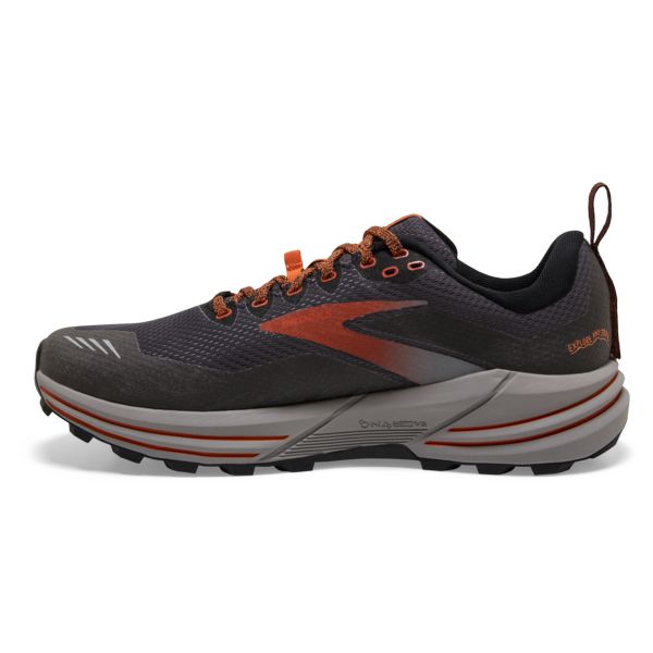 Brooks Cascadia 16 GTX Men's Trail Running Shoes Brown / Orange | USA-48537