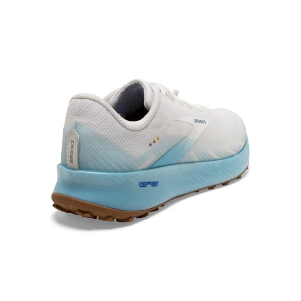 Brooks Catamount Men's Trail Running Shoes White / Blue / Brown | USA-370629