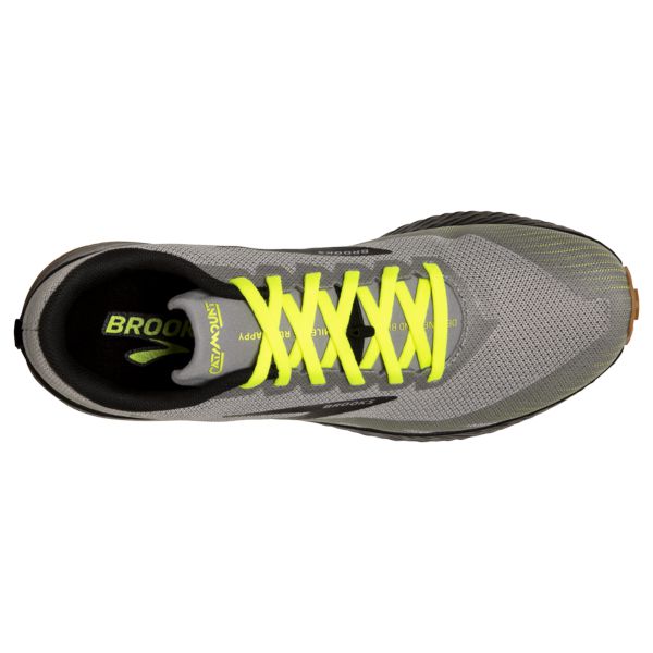 Brooks Catamount Men's Trail Running Shoes Grey / Yellow / Black | USA-786190