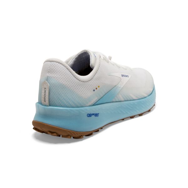 Brooks Catamount Women's Trail Running Shoes White / Blue / Brown | USA-409782