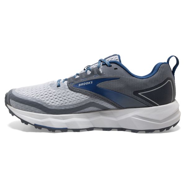 Brooks Divide 2 Men's Trail Running Shoes Grey / White / Blue | USA-841375