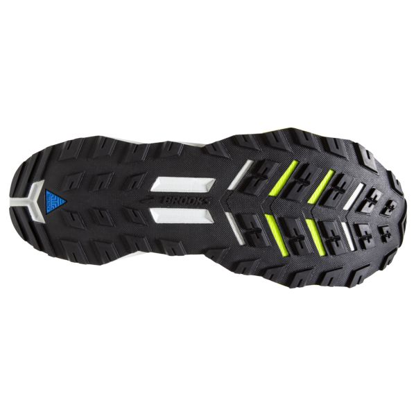 Brooks Divide 2 Men's Trail Running Shoes Black / Grey / Yellow | USA-932801