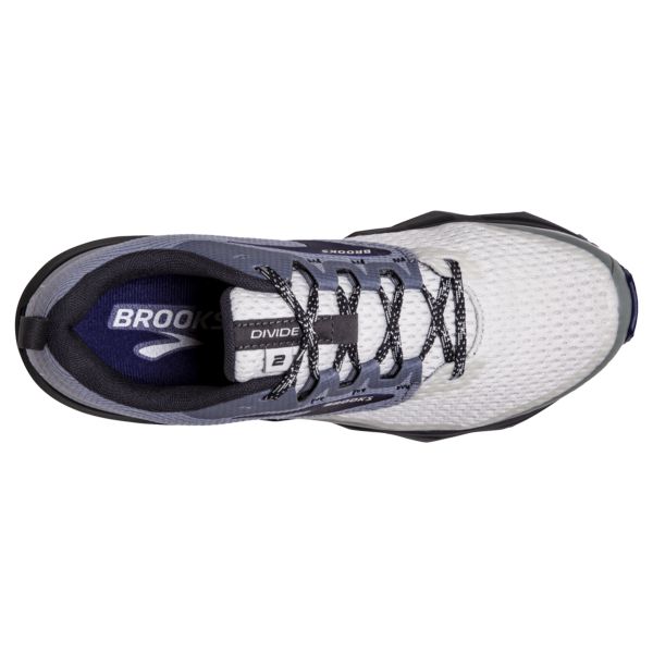 Brooks Divide 2 Women's Trail Running Shoes White / Blue / Black | USA-568032