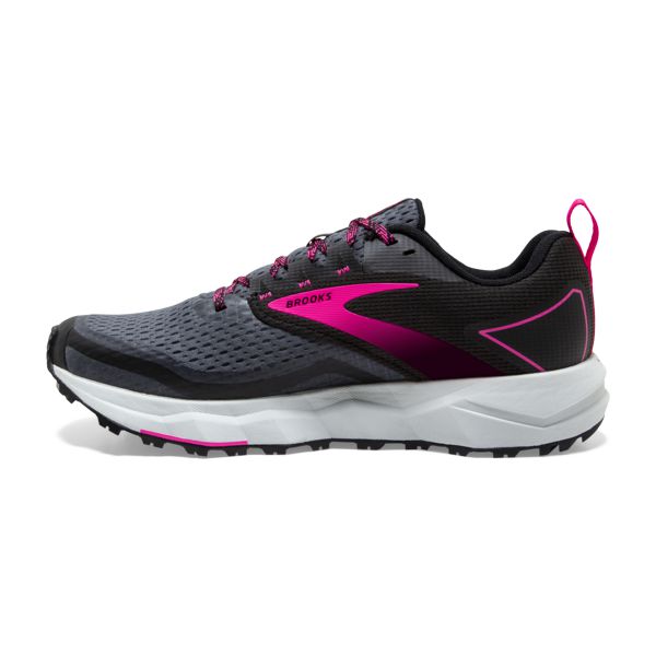 Brooks Divide 2 Women's Trail Running Shoes Black / Pink / White | USA-934810