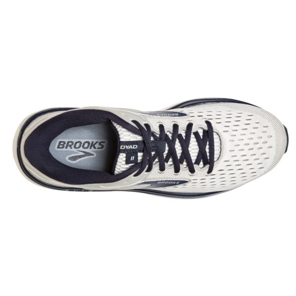 Brooks Dyad 11 Men's Road Running Shoes Grey / Navy | USA-731405