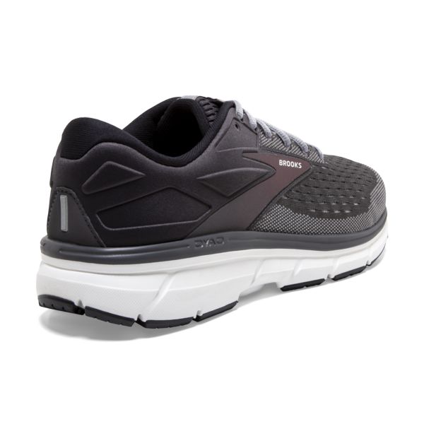 Brooks Dyad 11 Men's Road Running Shoes Black / Grey / White | USA-820973