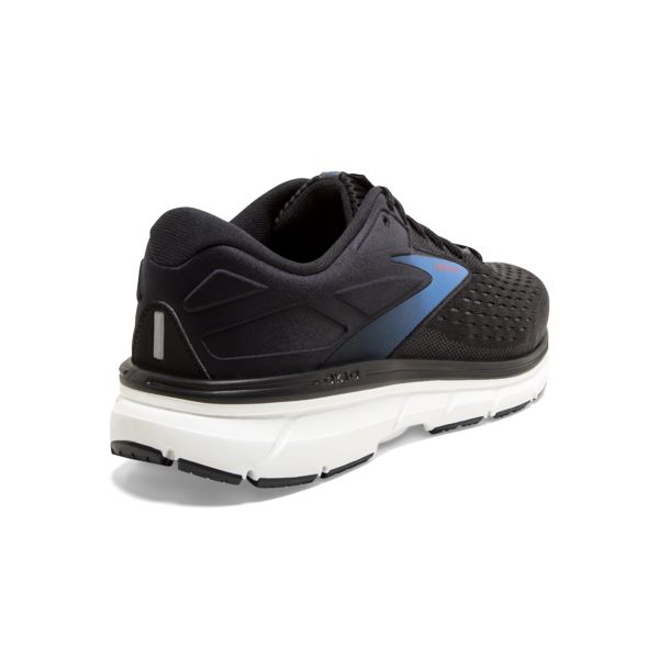 Brooks Dyad 11 Men's Road Running Shoes Black / Blue / White | USA-873492