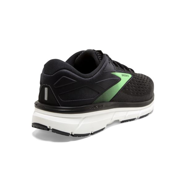 Brooks Dyad 11 Women's Road Running Shoes Black / Green / White | USA-13592