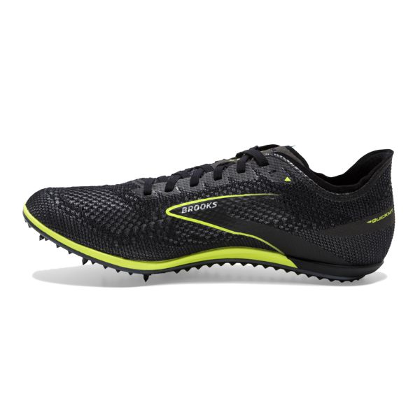 Brooks ELMN8 6 Men's Racing Shoes Black / Yellow | USA-176045