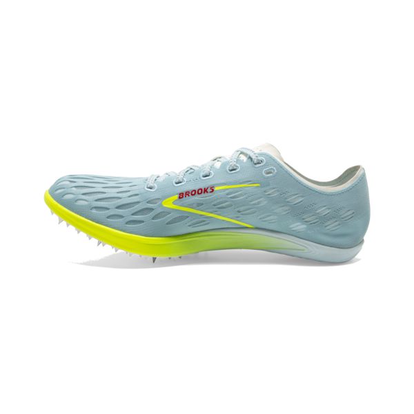 Brooks ELMN8 7 Men's Racing Shoes Blue / Yellow / Red | USA-598123