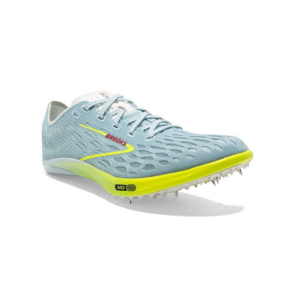 Brooks ELMN8 7 Women's Racing Shoes Blue / Yellow / Red | USA-835416