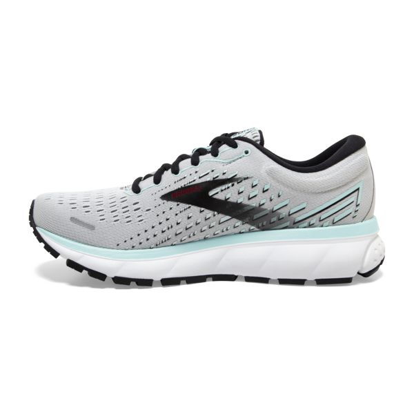 Brooks Ghost 13 Women's Road Running Shoes Grey / Black / Blue | USA-597816