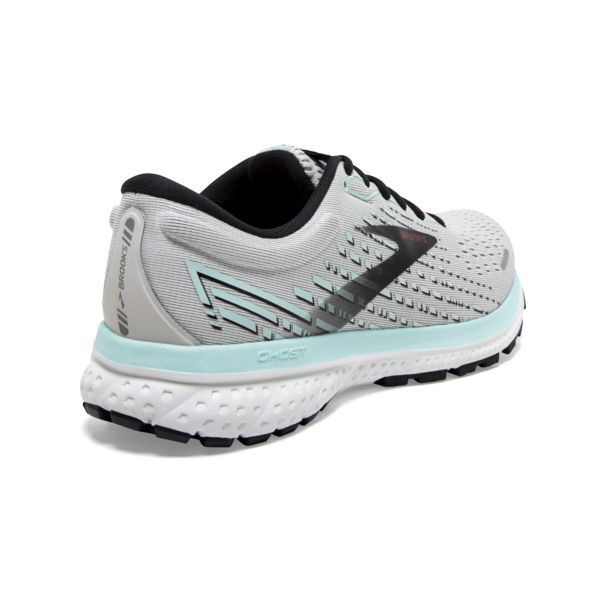 Brooks Ghost 13 Women's Road Running Shoes Grey / Black / Blue | USA-597816