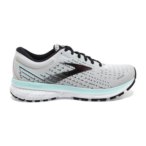 Brooks Ghost 13 Women\'s Road Running Shoes Grey / Black / Blue | USA-597816