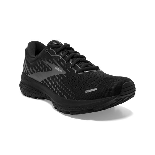 Brooks Ghost 13 Women's Road Running Shoes Black / Grey | USA-96235