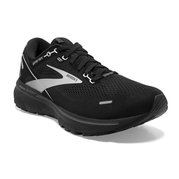 Brooks Ghost 14 GTX Men's Road Running Shoes Black / White | USA-98421