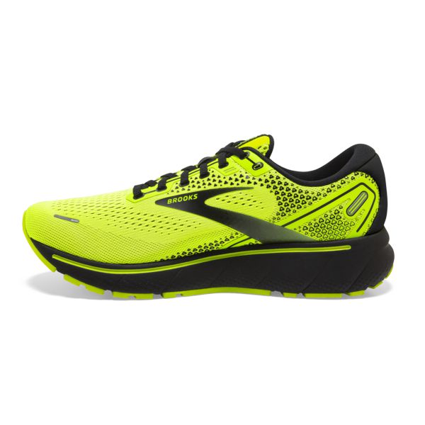 Brooks Ghost 14 Men's Road Running Shoes Yellow / Black | USA-13527