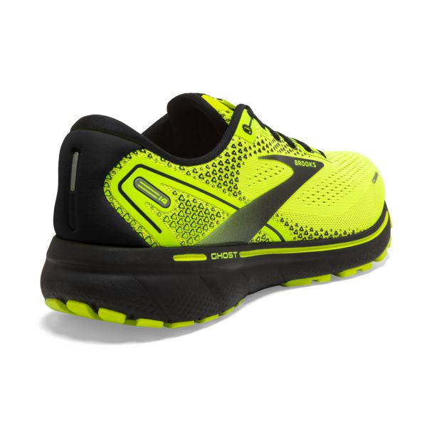 Brooks Ghost 14 Men's Road Running Shoes Yellow / Black | USA-13527