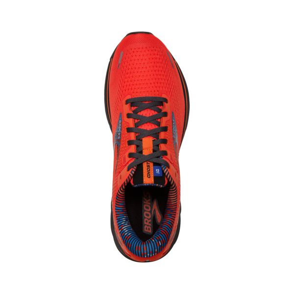 Brooks Ghost 14 Men's Road Running Shoes Orange / Blue / Black | USA-504289