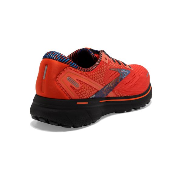 Brooks Ghost 14 Men's Road Running Shoes Orange / Blue / Black | USA-504289