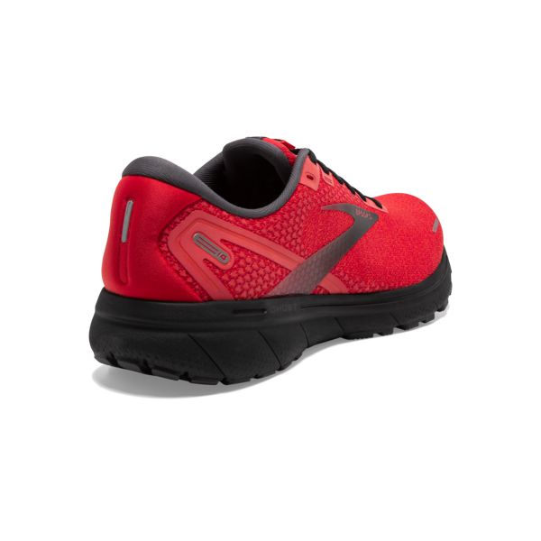 Brooks Ghost 14 Men's Road Running Shoes Pink / Red / Black | USA-814059