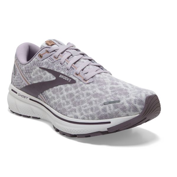 Brooks Ghost 14 Women's Road Running Shoes Grey / Purple | USA-194865