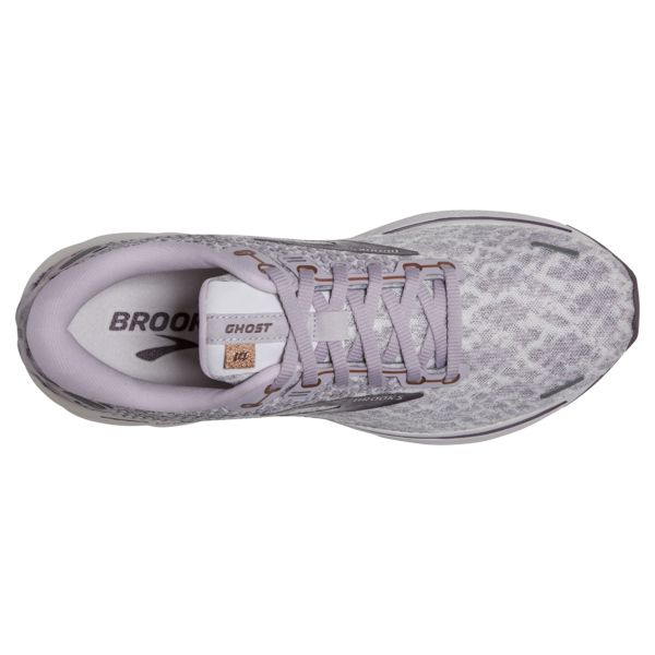 Brooks Ghost 14 Women's Road Running Shoes Grey / Purple | USA-194865