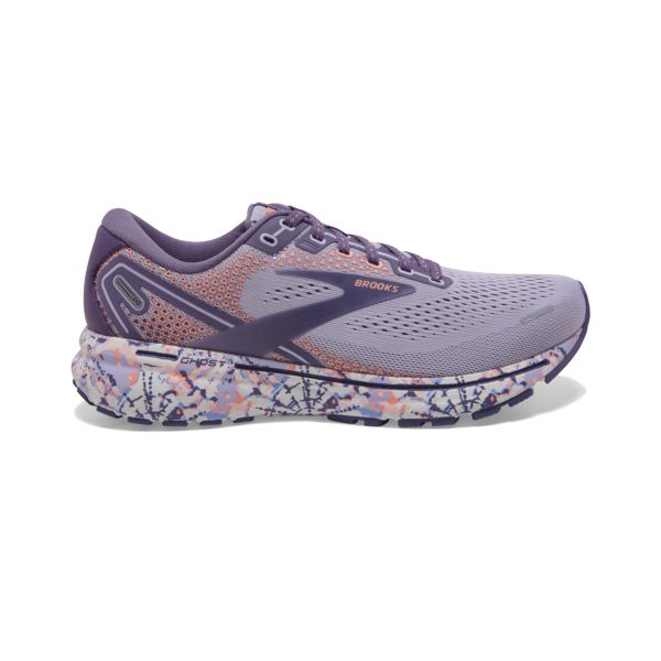 Brooks Ghost 14 Women\'s Road Running Shoes Purple / Pink | USA-285649