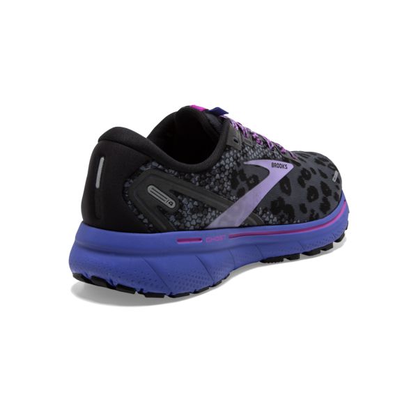 Brooks Ghost 14 Women's Road Running Shoes Black / Purple / Pink | USA-46193