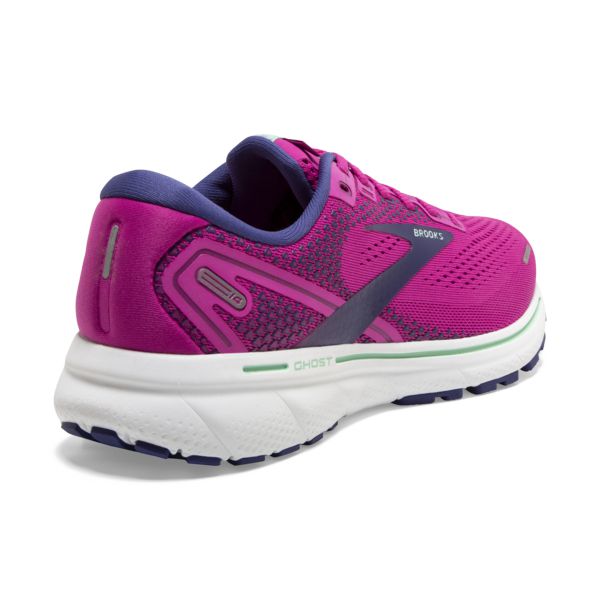 Brooks Ghost 14 Women's Road Running Shoes Purple / Red / White | USA-470283