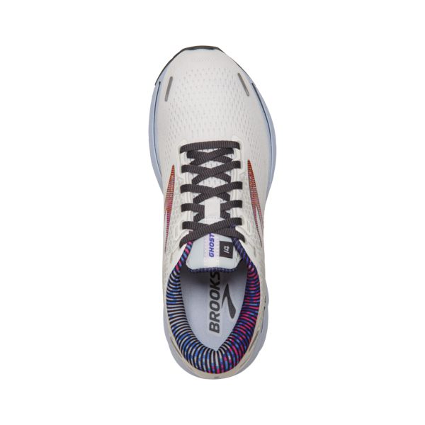 Brooks Ghost 14 Women's Road Running Shoes White / Multicolor | USA-628193