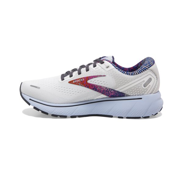 Brooks Ghost 14 Women's Road Running Shoes White / Multicolor | USA-628193