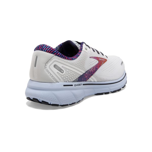 Brooks Ghost 14 Women's Road Running Shoes White / Multicolor | USA-628193