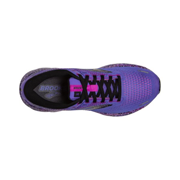 Brooks Ghost 14 Women's Road Running Shoes Purple / Pink / Black | USA-92317