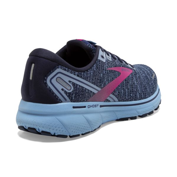 Brooks Ghost 14 Women's Road Running Shoes Blue / Red | USA-92861